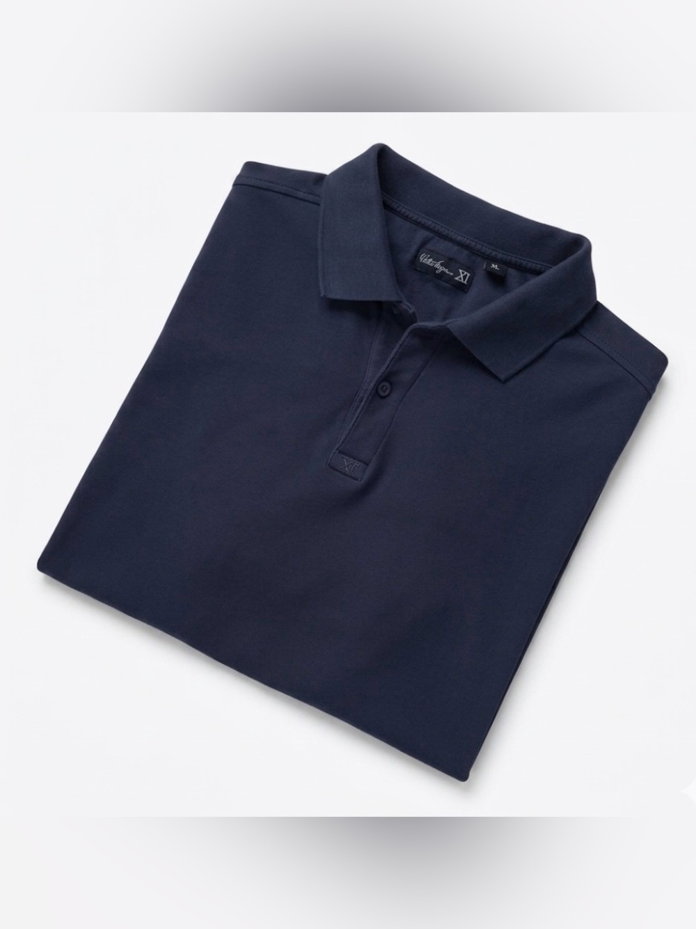 Walter Hagen XI | navy polo shirt | 2XL - Picture 3 of 9